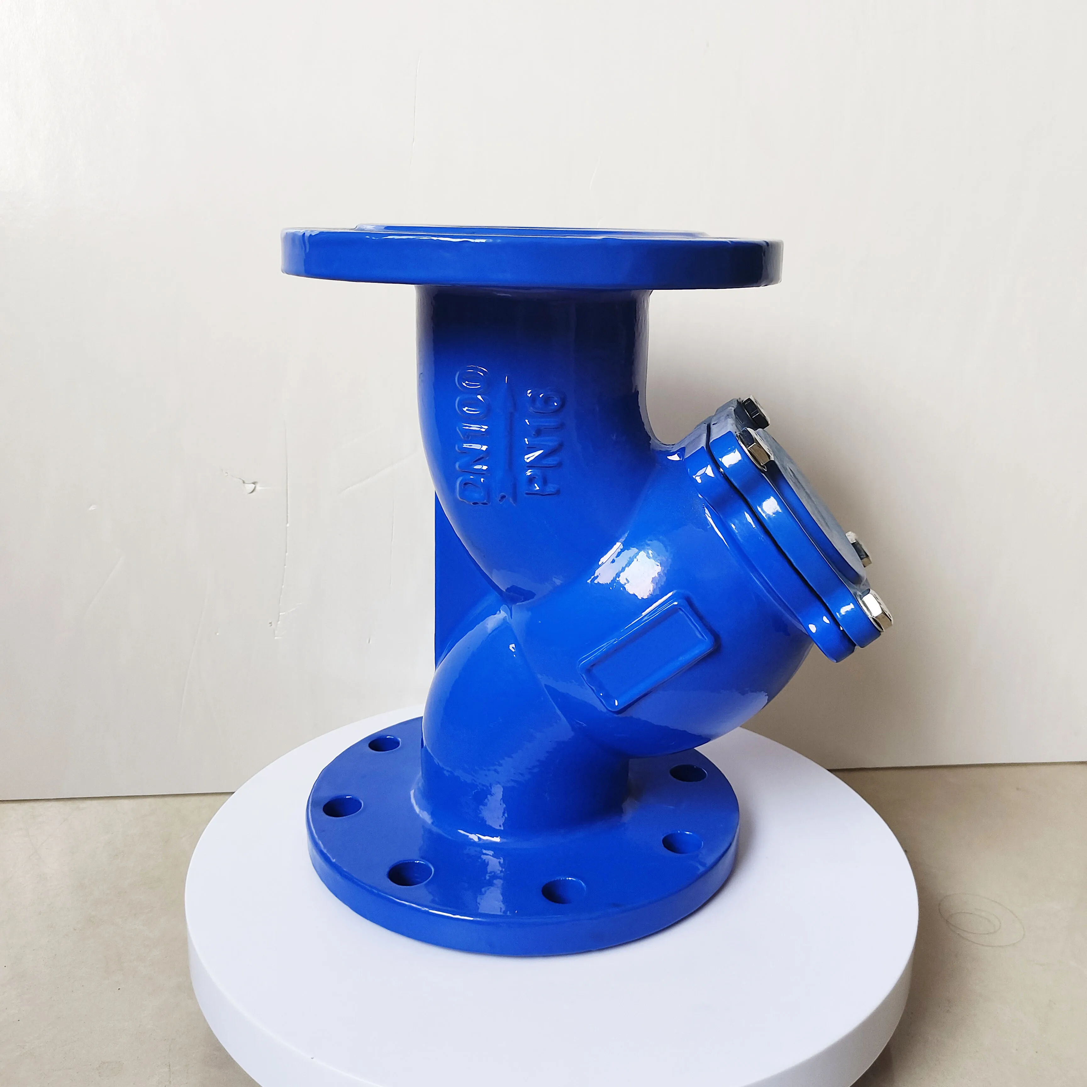 Cast Iron Ductile Iron Filter With Epoxy Coating  Flange Y-Type Strainer