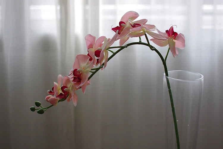 China supplier artificial orchid wedding decor flower for sale