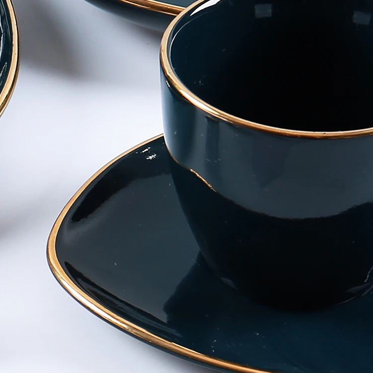 
Wholesale Newest Porcelain Cup And Saucer Ceramic Coffee Cup Set 