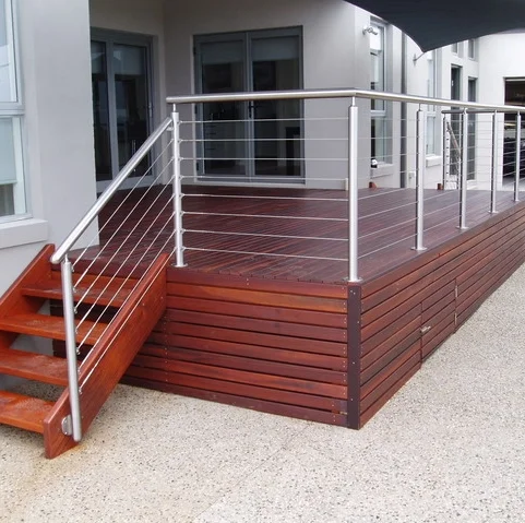 Wire railing system  front porch railing kit