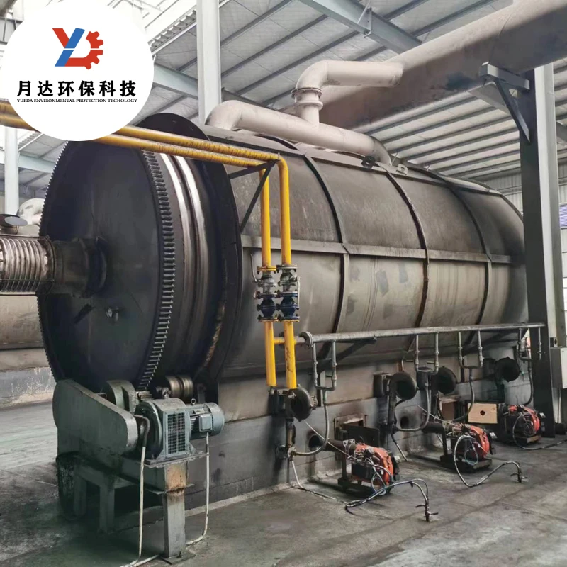 Full Automatic waste tyres pyrolysis plant with quick cooling system