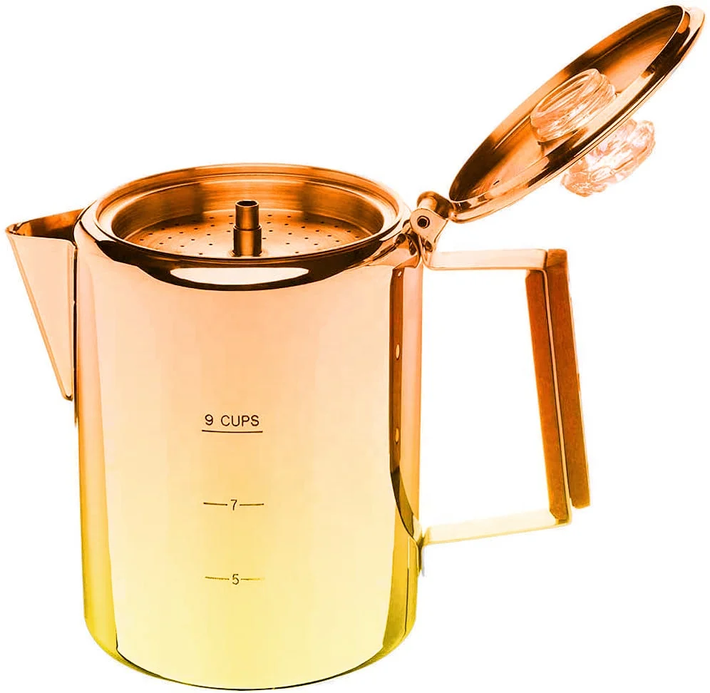 Customized Surface painting Stainless steel insulated outdoor coffee pot coffee maker teapot French Press