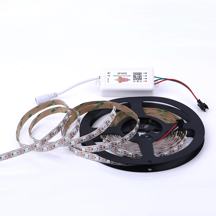 Digital addressable pixel series Individual control addressable full color outside led strip light ws2812b rgb led strip