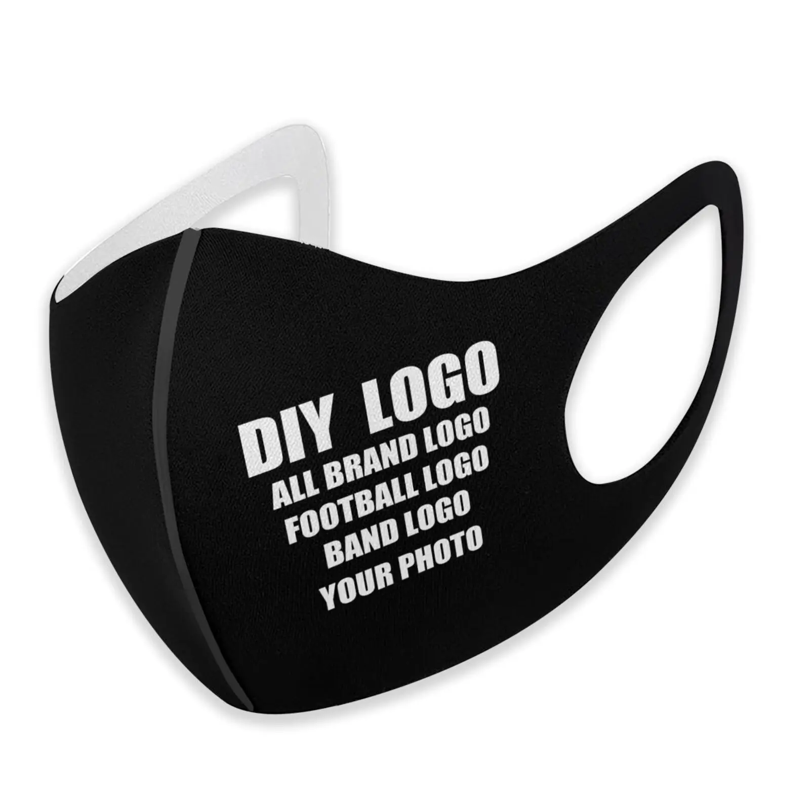 
OEM DIY Logo Custom Kids Men Women Fishing Face Mask Cool Designer Funny Cotton Adjustable Facemasks Maska Party Maskking Beauty 