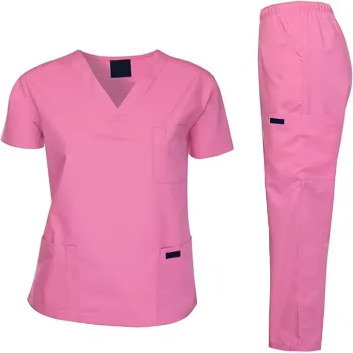 Scrubs Medical Uniform Women and Man Scrubs Medical Scrubs Top and Pants