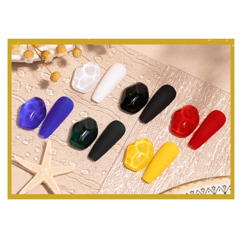Nail Supplies soak off Classic color nail polish Custom Private label Yellow/Black/White gel polish for nail salon