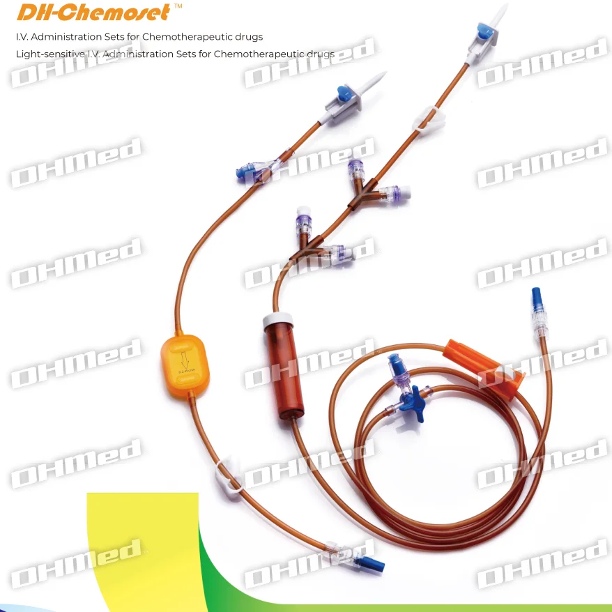 LIGHT-SENSITIVE I.V. ADMINISTRATION SETS FOR CHEMOTHERAPEUTIC DURGS