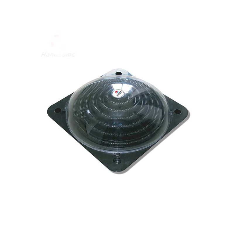 Черный купол цвет легко собрать Защита от солнца для водонагревателя на солнечной батарее плавательного Бассеина