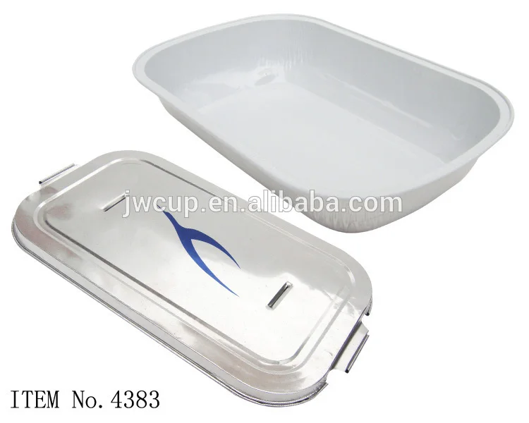 Tray Used Aluminum Foil Container Food 190-24 CN;GUA JW PE