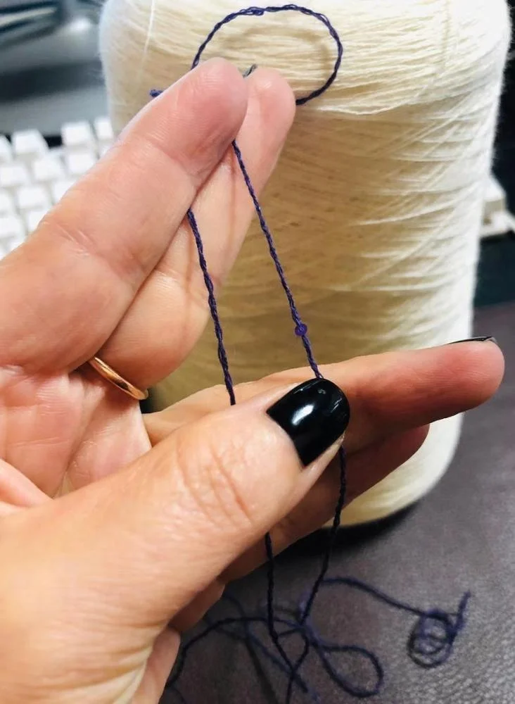 Машина для пряжи блесток