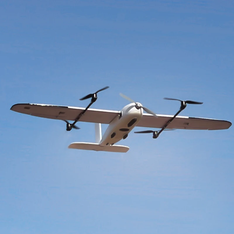 FOXTECH Loong 2160 Long Range Geological Topography Mapping Survey Aircraft Frame Fixed Wing VTOL UAV