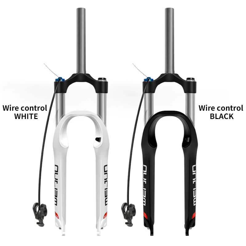 
Alloy wire control mountainbike suspension fork bicycle front 26inch Outdoor mountain cross-country suspension 