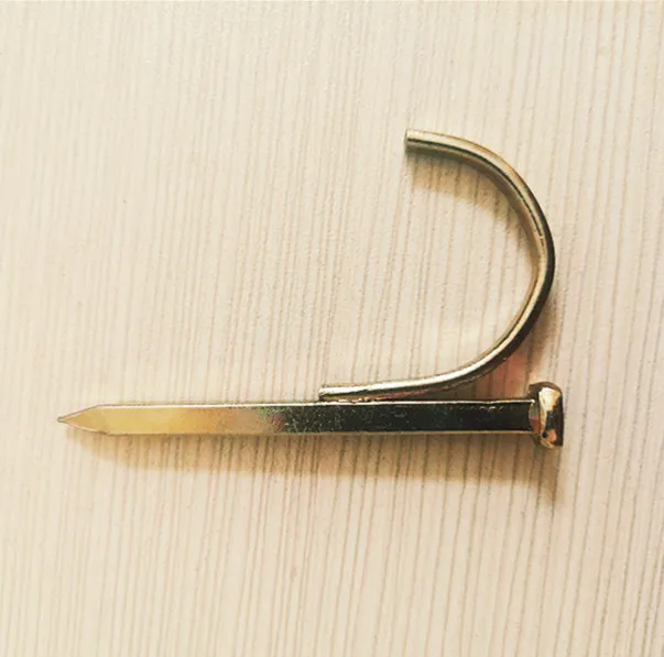 Pipe hook nail high hardness building construction or garden decoration nail