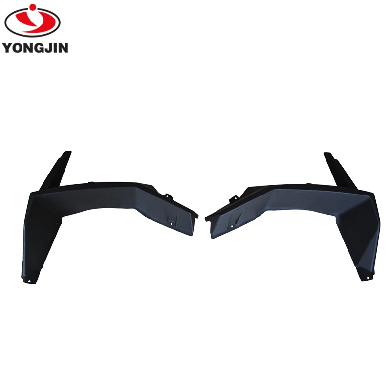 YongJin Automotive parts accessories Front Widen Fender Flares Kit Mud Flap Fender Flares Extensions for Polaris RZR 1000
