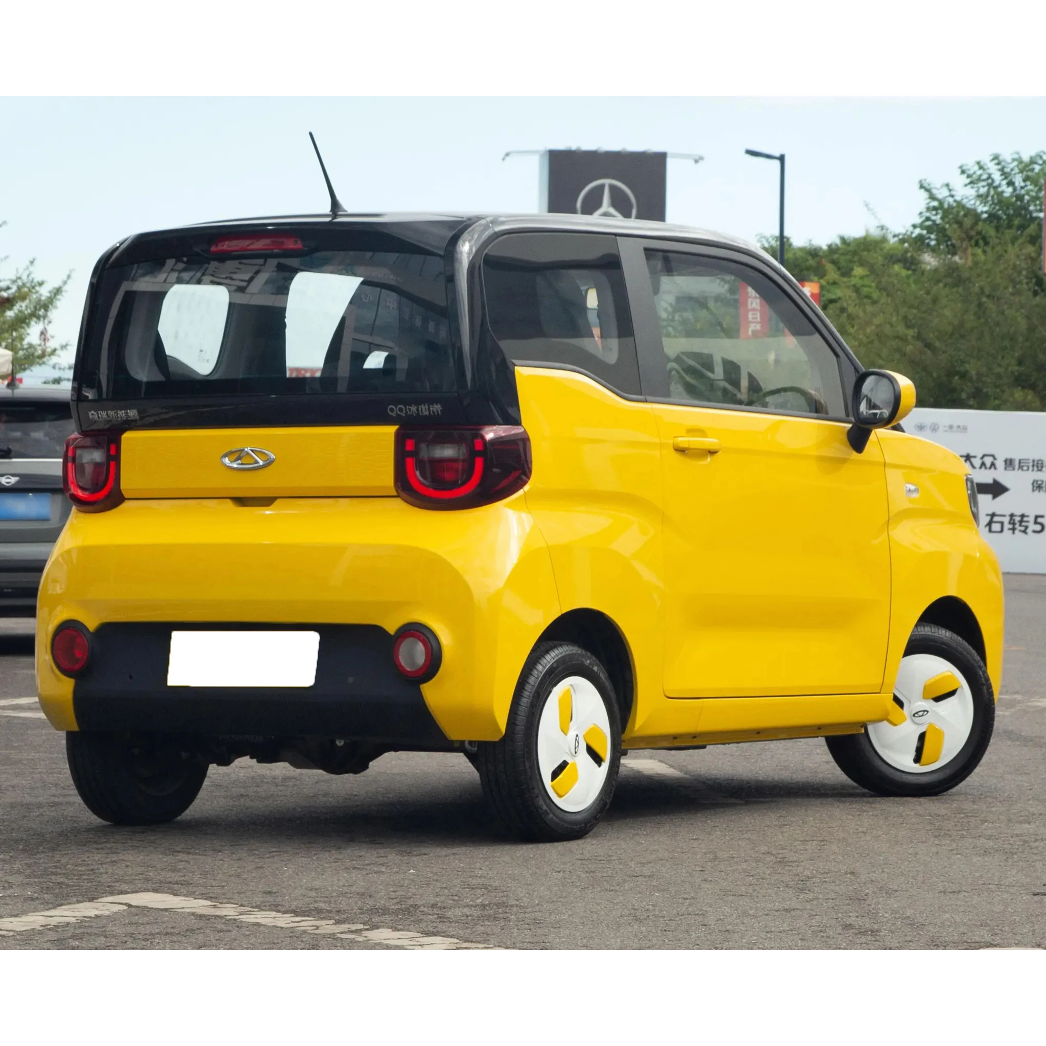 New Energy Icar Vehicle Ecology Chery Qq Ice Sedan Electric Automobile Motor Ev Mini Cheap Midget Left Hand Drive Electric Cars