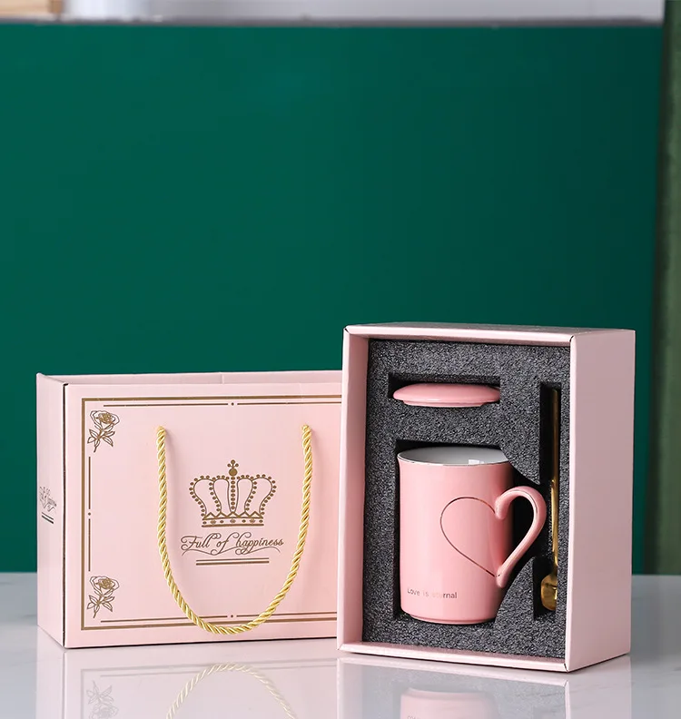 personalized cardboard packing mugs boxes customizable gift box for ceramic glass coffee mug packaging boxes