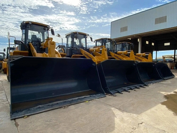ZL50 ZL50GN Middle Wheel Loader 4x4 Drive Factory Price Tractor Loader Specification Huade Hydraulic Used/New 5 Ton