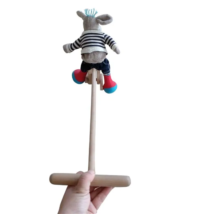 baby funny tidder toys wooden push toy walking toy baby walker for kids