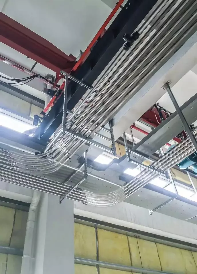 Hot dip galvanized 41x82 double channel powder coated c channel solar panel strut channel