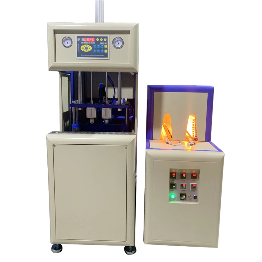 Easy Operating HZ-880 Milk PET bottle blow mold machine , Bottle Blowing Machinery