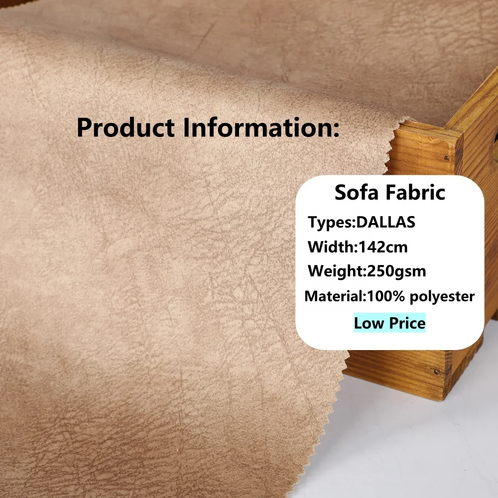100% Polyester Printed Velvet Sofa Fabric Plain Style Knitted Medium Weight for Upholstery Direct from Manufacturer