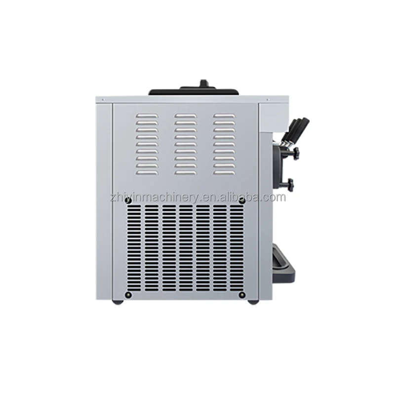 Commercial Stainless Steel Homemade Cone Ice Cream Used Automatic Softy Three Flavors Soft Serve Ice Cream Machine Factory Price