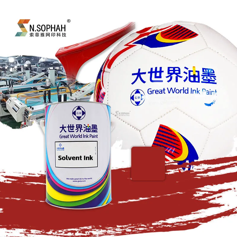 Wholesale Premium Industrial Supply Solvent Ink High Quality PP Screen Printing Solvent Ink