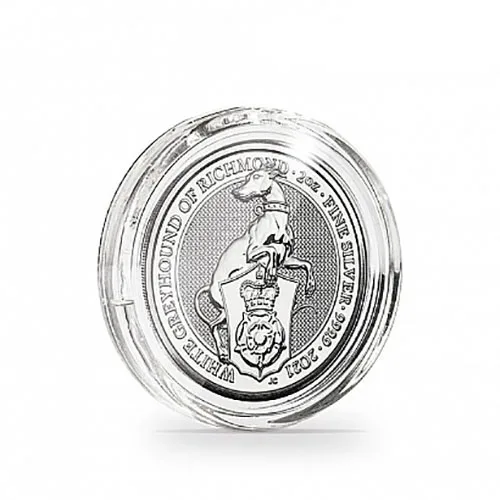 Five-Ounce Silver Proof Coin Scratch Resistant Transparent Acrylic PMMA Ultra Coin Capsules Owl Medal Protection Box
