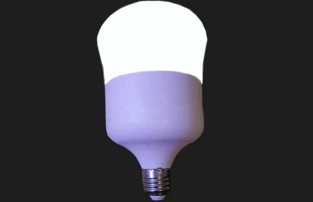Custom CE White T Shape Bulb PP Aluminum LED Bulb 5w 9w 13w 18w 28w 38w 48W 60W B22 E27 Led Bulb