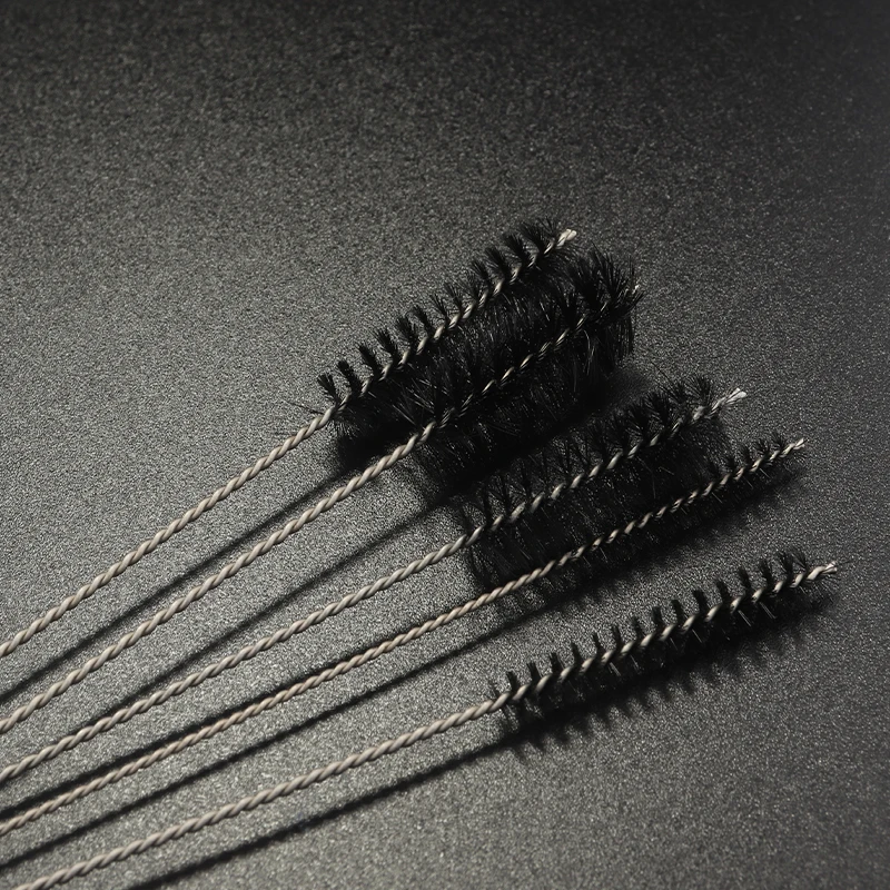 Набор кистей для чистки тату-наконечников Заводская щетка 5 шт. миниатюрная нейлоновая щетина набор татуировочной