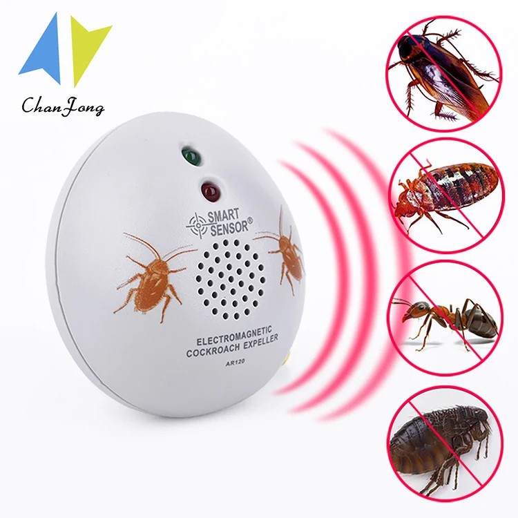 Ultrasonic Pest Repeller Radiation-free Cockroach Bugs Device Garden Warehouse Household Pest Control