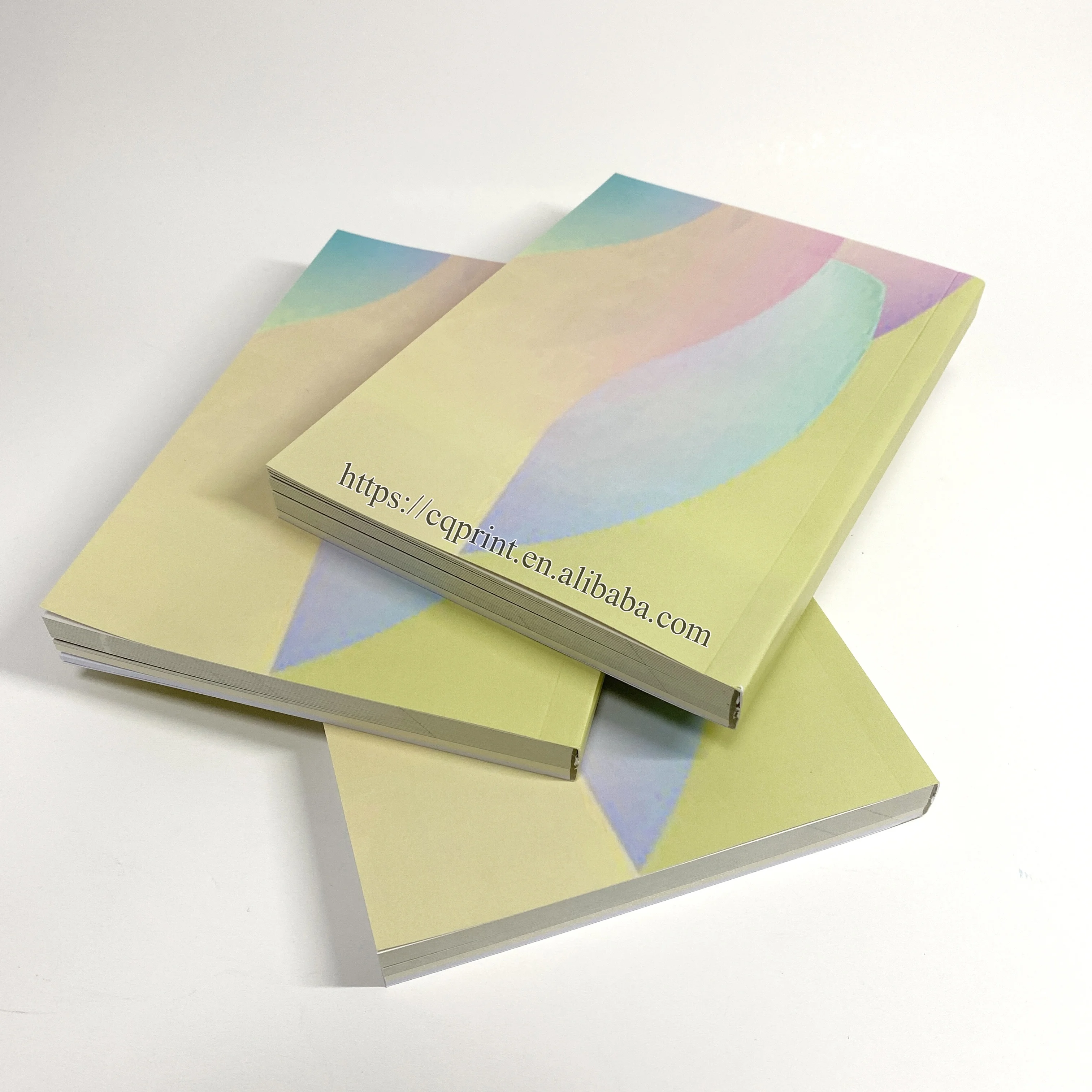 Custom Digital Printed A4 A5 Soft Cover Full Color Workbook Booklet Book Catalogue Brochure Printing