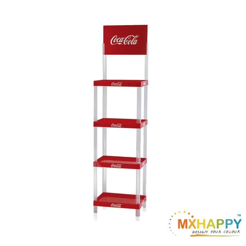Oil Water Bottle Display Stands Joyshaker Oil Plastic Sheleves Display Rack Plastic Shelf Shelves for Supermarket