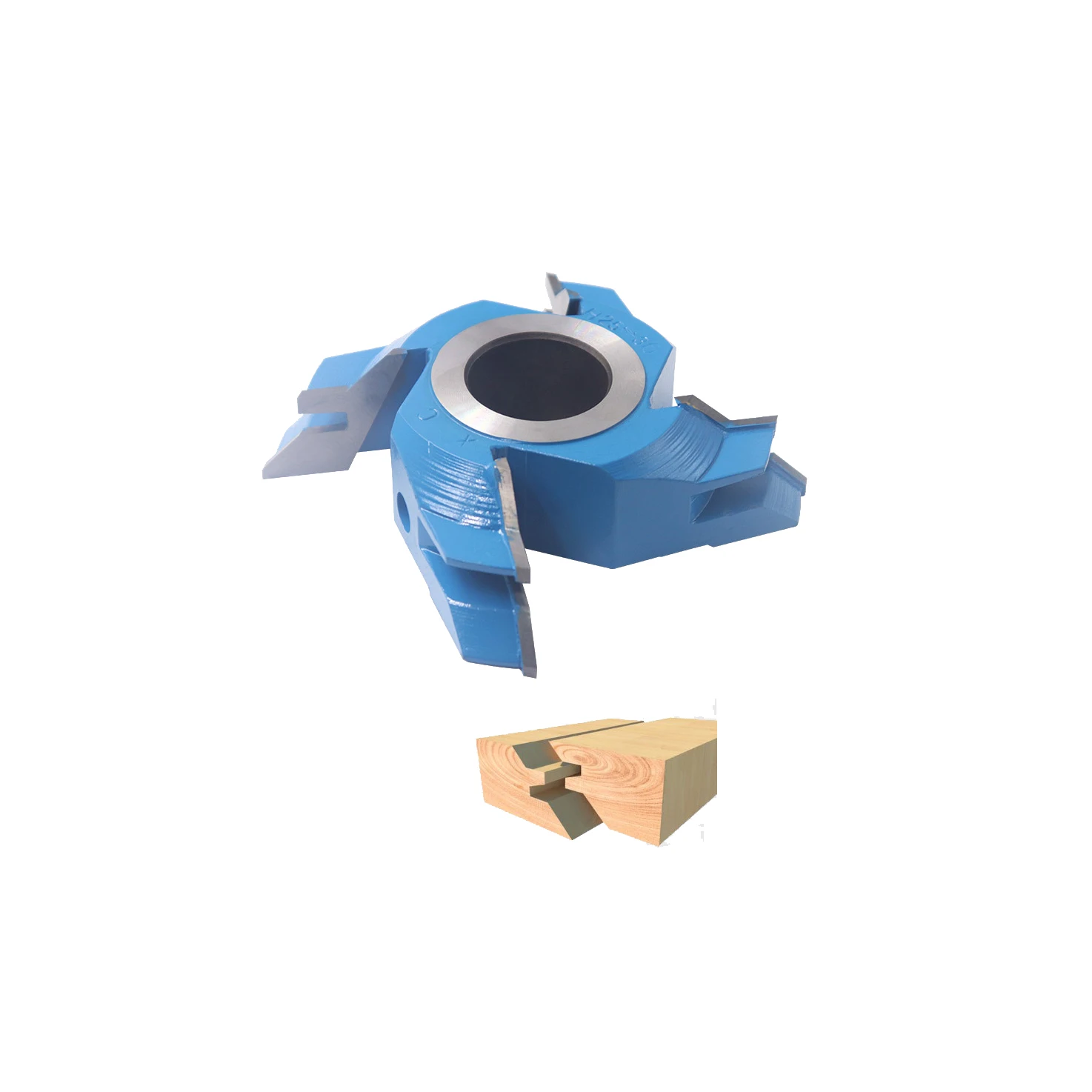 Woodworking 45 degree tenon joint knife milling cutter Spindle model tool