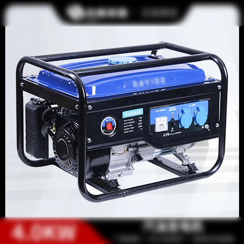 Hot new product outdoor single phase hand start 220v small portable generator home industrial gasoline generator set