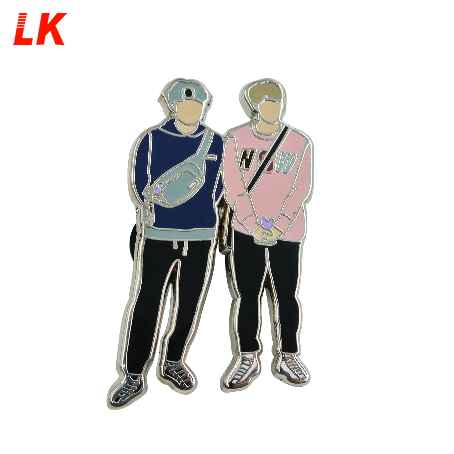 China factory custom nice metal plating hard enamel lapel pins