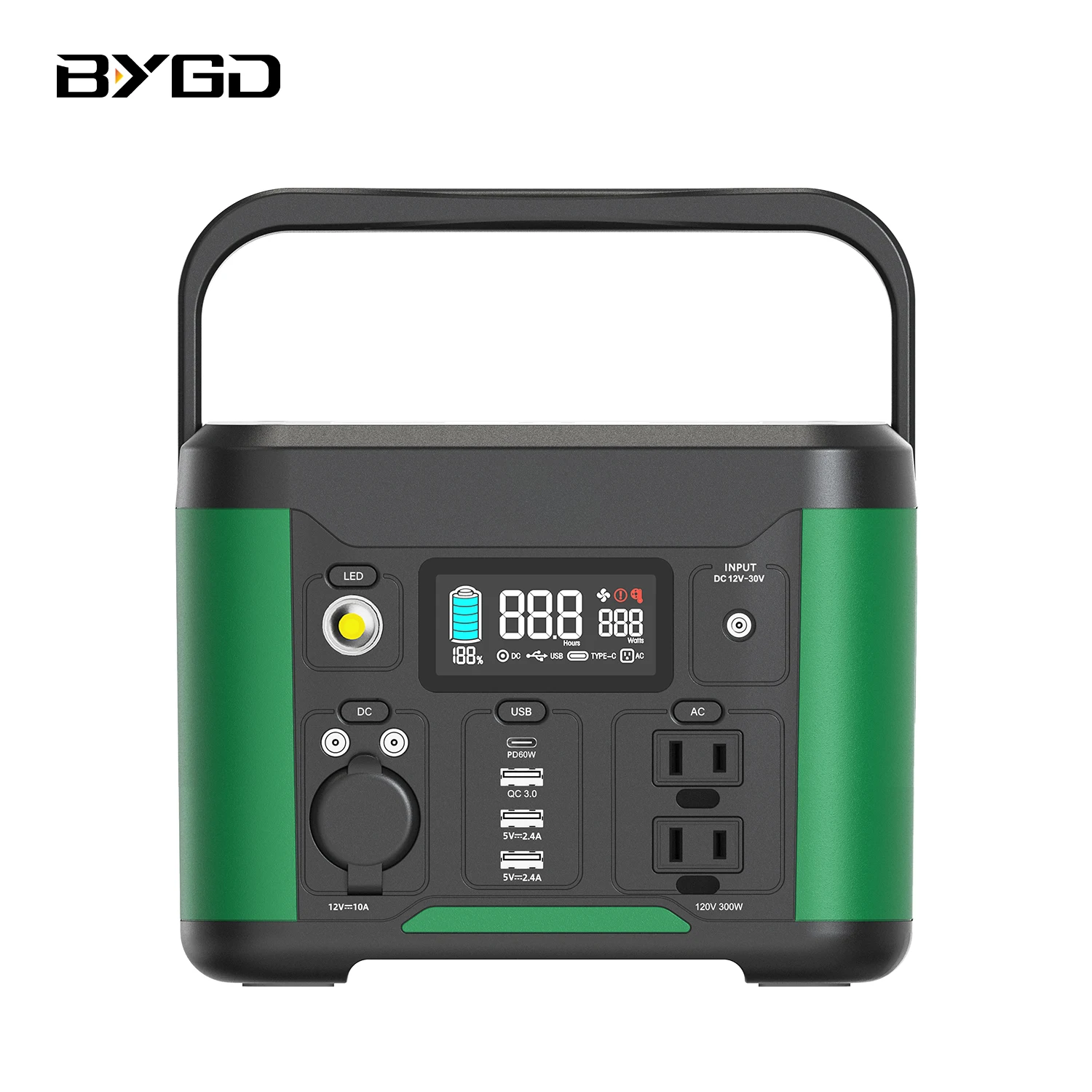 Mobile Portable 300W Outdoor Energy Storage Power Supply Camping Travel Emergency High Power 110V American Standard Power Supply