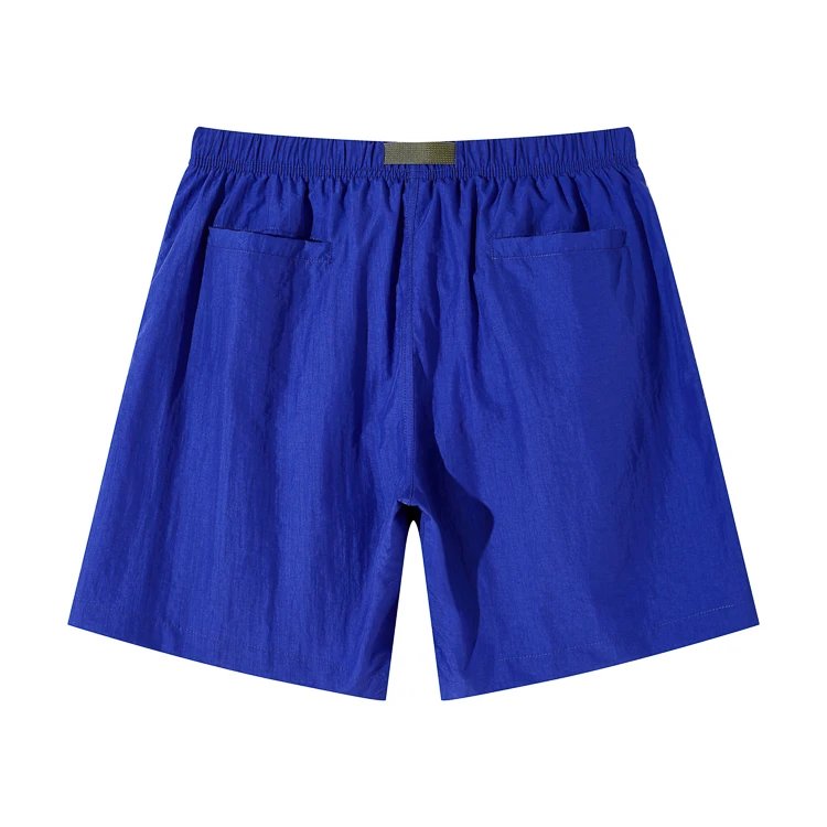 Adjustable Mens Cargo Blank Nylon Short Men Blue Custom Shorts Pants With Pockets
