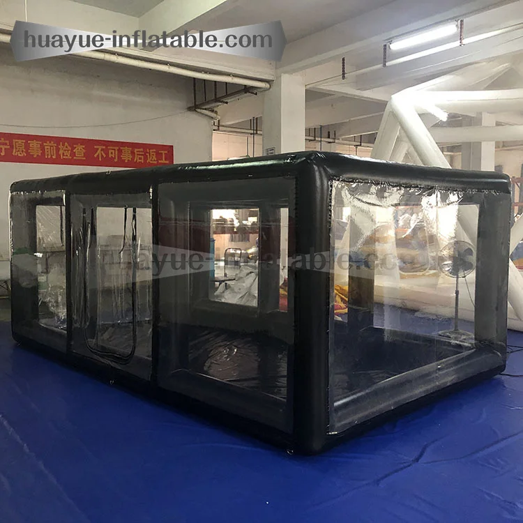 High Quality Durable Material Made for PVC Tarpaulin Inflatable Car Cover Bubble Tent for Car Shelter
