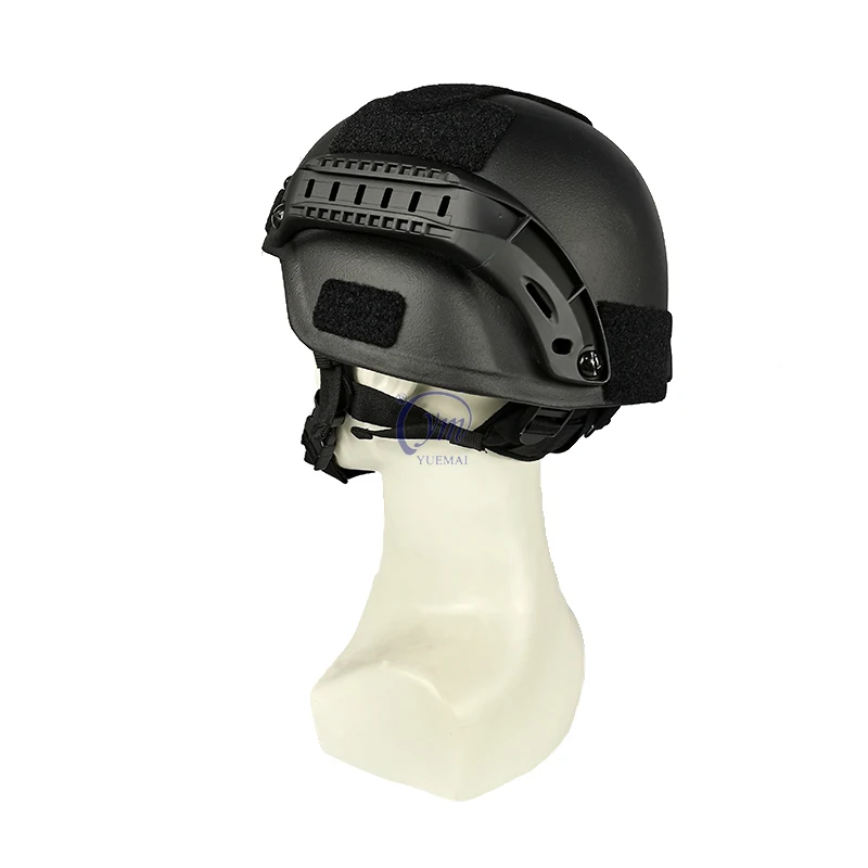 Wholesale Khaki PE MICH Ballistic Helmet Army Security  Bulletproof Military Helmet