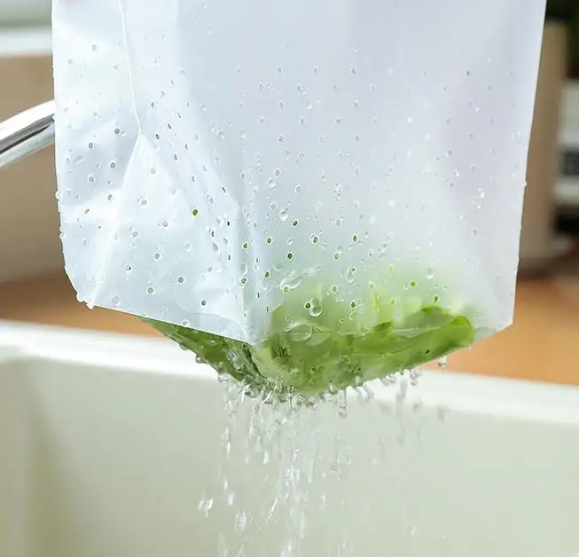 30pcs/Set  Household Kitchen Sink Self-standing Large Garbage Bag Sink Filter Trash Storage Drain Bag Rubbish Bag