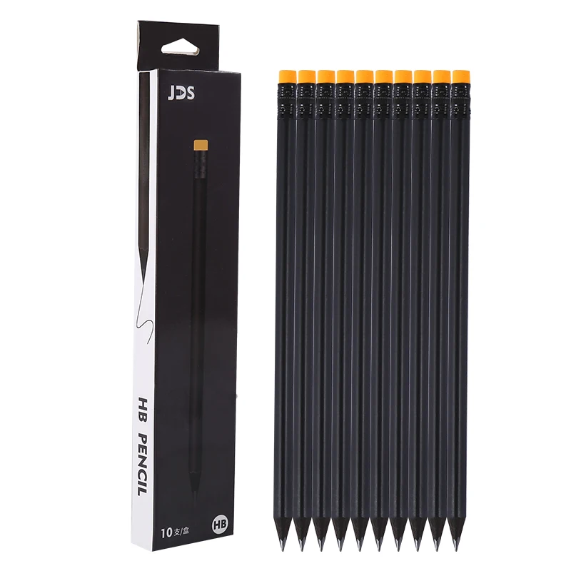 12 Pack Graphite Pencil Set Art Painting Pencil School Students Supply Wood Pencils in Box
