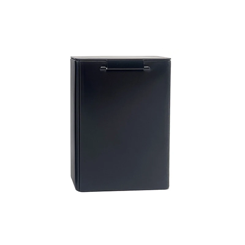 Black rectangle pencil metal box factory wholesale stationery box playing cards tin box in stock