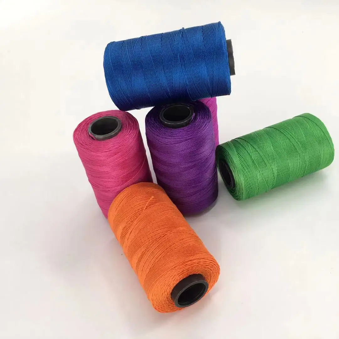 Wholesale sustainable 100 % nylon ring spun nylon fishing twine and twisted nylon twine