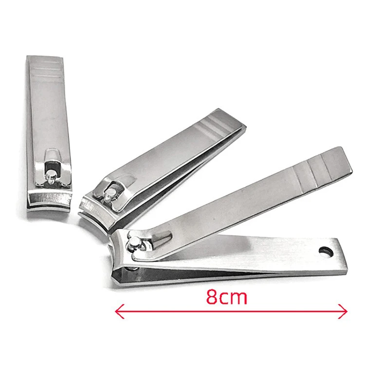 Straight Mouth Steel Nail Manicure Portable Pedicure Cutter Trimmer Cuticle Nippers Steel Pedicure Nail Care