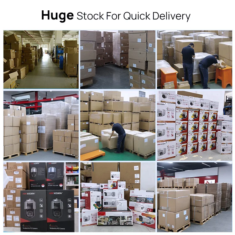 in Stock 2MP 4MP 8MP Bullet Full Colorvu Dome Turret POE IP Camera,CCTV Camera Compatible Hikvisions NVR