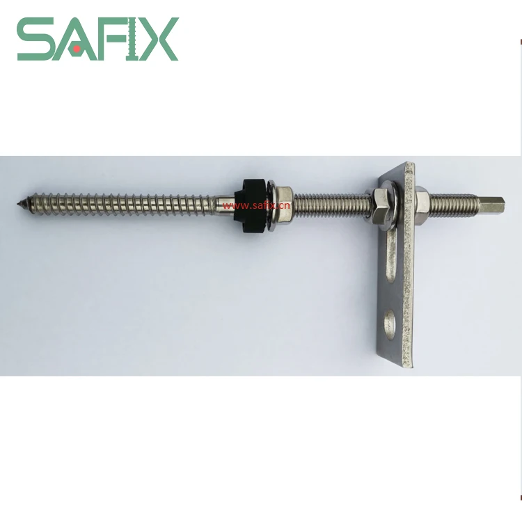 Stainless Steel 304 40Cr  Hanger bolt for Steel Purlin, M10*200, M10*250, M10*300