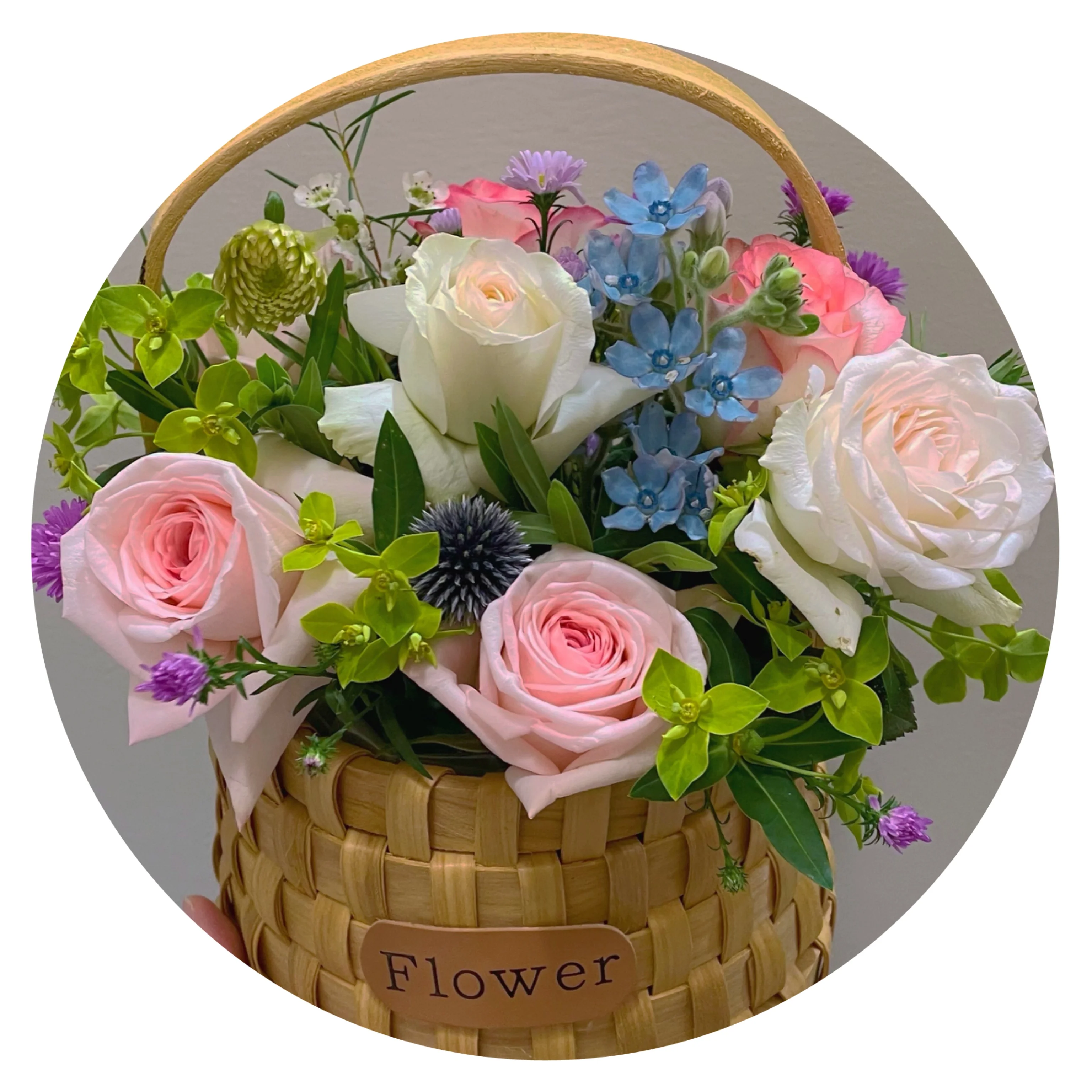 Yuhuiting flower the fairy flower basket