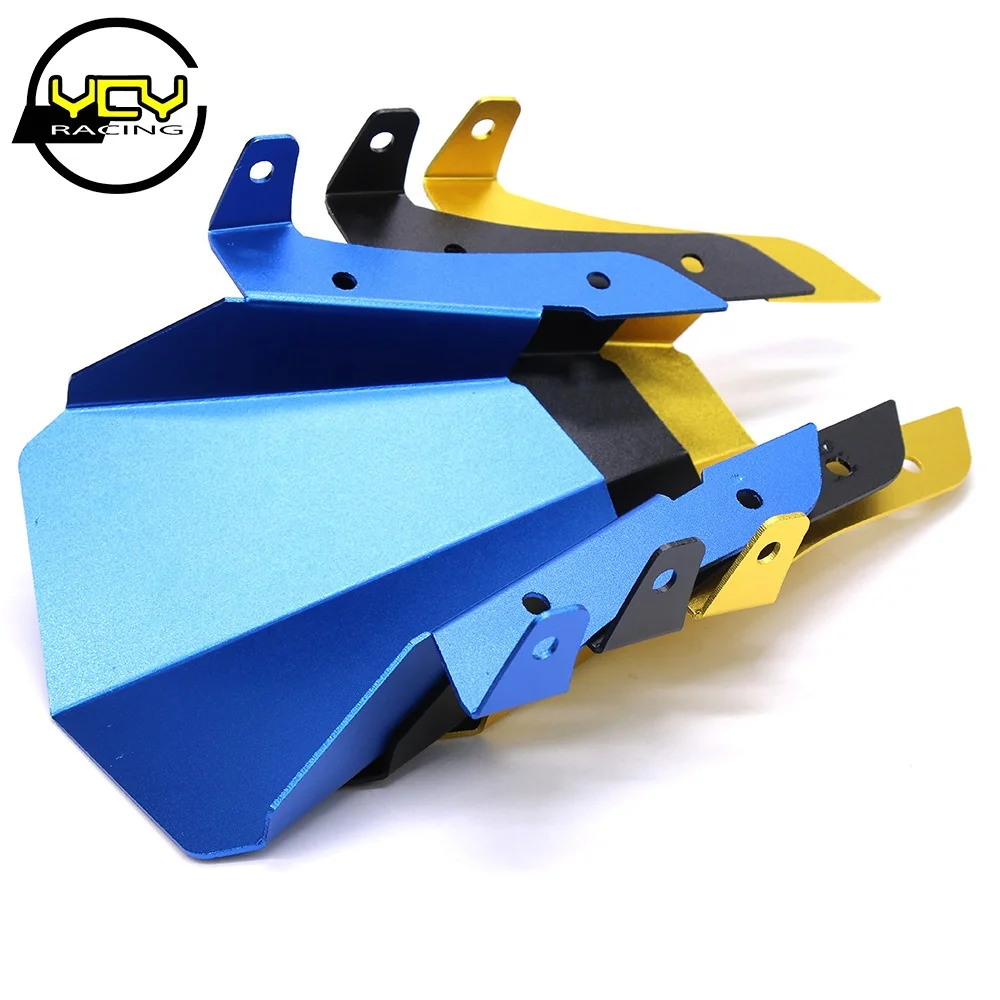 For yamaha Yamaha FZ MT07 modified motorcycle wind shield aluminum alloy front windshield