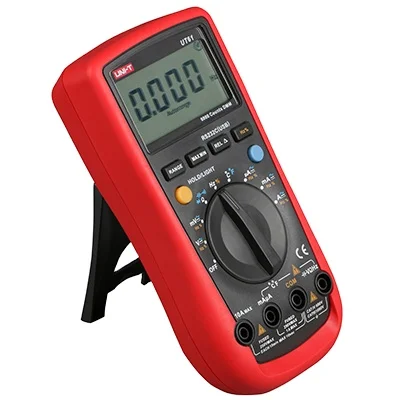 UNI-T UT61D Modern Digital Multimeter Auto Range True RMS MAX/MIN/REL  Mode LCD Backlight DC AC 10A Display Count 6000